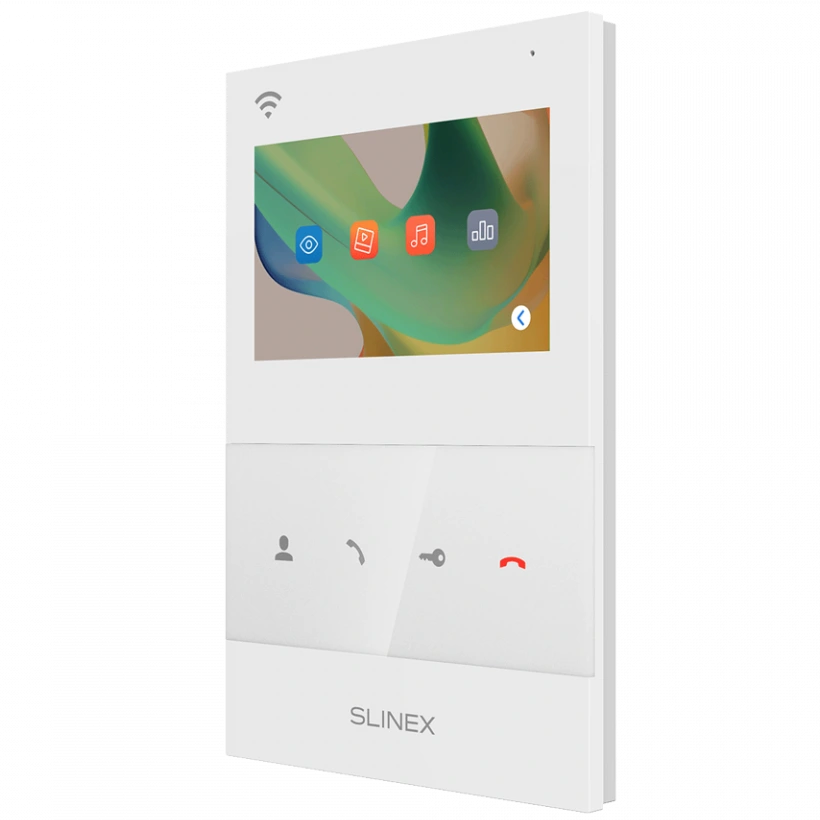 Відеодомофон 4.3&rdquo; Slinex SQ-04N Cloud (White) з Wi-Fi, детектором руху та записом відео
